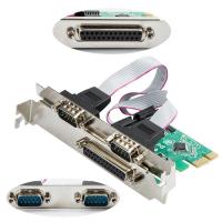 ราคา (พร้อมส่ง) PCI Express Parallel+Serial DB25+2 RS232/DB25+2 RS232+Low Profile (25224818994)
