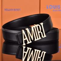 ราคา ใหม่ amiri Plain Weave กว้าง 3.8 ซม. เข็มขัดผู้ชาย Cowhide Armani Ready Stock (41105395228)