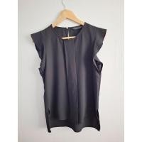 ราคา Zara Woman เสื้อแขนระบายงานแบรนด์ (28735160686)