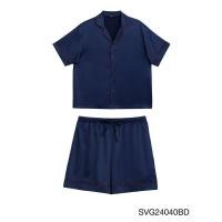 ราคา Sabina Sleepwear Nightwear เซ็ตชุดนอน เสื้อแขนสั้น กางเกงขาสั้น รหัส SVG24040BD - สีน้ำเงินเข้ม (28823986835)