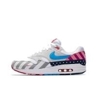ราคา Parra x Nike Air Max 1 AT3057-100 NK รองเท้าผ้าใบผู้หญิงผู้ชายรองเท้า B3GX (28755762009)