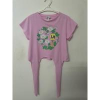 ราคา lyn around เสื้อยืดครอปท๊อปลายดอกไม้ ผูกโบว์ได้ (4379000655)