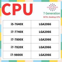 ราคา I5-7640x i7-7740X i7-7800X i7-7820X i7-9800X 7th generation INTEL Core Desktop CPU LGA2066 (26665976858)