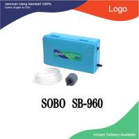ราคา SOBO SB 960 ปั๊มลมใส่ถ่าน ปั๊มอ๊อกซิเจน ปั๊มลมพกพาสะดวกต่อการใช้งาน (41851139550)