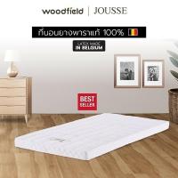 ราคา Woodfield ที่นอนยางพารา รุ่น Jousse **หนา 3 นิ้ว ขนาด 6 ฟุต ส่งฟรี (7187926765)
