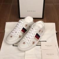 ราคา Used once Gucci Ace sneaker with bees and stars Size 36.5 (1793017577)