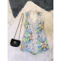 ราคา HONGSHOP❤ จั๊มสูทกางเกงขาสั้น งานป้าย Peony (10150258336)