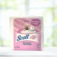 ราคา Scott select Pop-Up ห่อชมพู 50 แผ่น 1 ห่อ กระดาษทิชชู่ (26710615444)