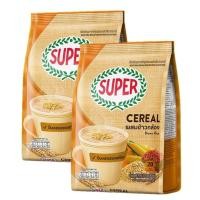 ราคา Super Cereal Drink Brown Rice ซุปเปอร์ เครื่องดื่มธัญญาหารปรุงสำเร็จ ข้าวกล้อง 25g x 20ซอง (2แพค) (25167394801)