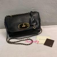 ราคา Mulberry Lily Soft Spongy Bag Black มือสองสภาพดี (25736502469)