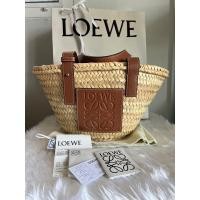 ราคา Use like new กระเป๋าสาน Loewe Bucket Small Tote Bag แท้ 100% (19491663745)