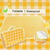 ราคา เสื่อ เสื่อปิคนิค ผ้าปูพื้นตั้งแคมป์ ทรายหญ้าไม่ติด ทนต่อการสึกหรอ ลายสก็อต Cheese girl (42352379823)