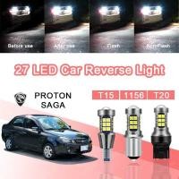 ราคา [PROTON Saga] 27 LED หลอดไฟถอยหลังรถยนต์ Non Flash & Flash T15 T20/7440 1156 (กระพริบ 3 ครั้ง+คงที่ ) (29362343715)
