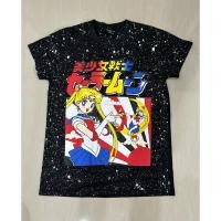 ราคา เสื้อยืด เสื้อโอเวอร์ไซส์ เสื้อยืดสีดำ สกรีนลายเซเลอร์มูน (27560494020)