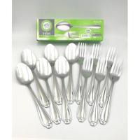 ราคา JAGUAR ช้อนส้อม ลายครอส 6 คู่ (2390493232)