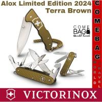 ราคา มีดพับVictorinox Alox Limited Edition 2024 Terra Brown ของแท้ Swiss Made (24213187643)