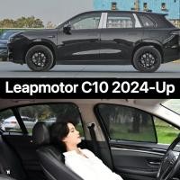 ราคา ม่านบังแดดหน้าต่างรถยนต์สําหรับ LEAPMOTOR C10 2024-UP อุปกรณ์ตกแต่งรถยนต์ Sun Shade ผ้าม่านรถยนต์ Sun Protection UV (29982322863)