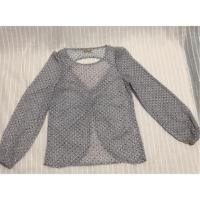 ราคา Cps เสื้อแขนยาวผ้าชีฟองลายจุด ไซส์ xs (1798937569)