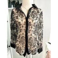 ราคา เสื้อเชิ้ต ซีทรู สีดำ (18672163392)