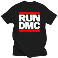 ราคา HOT QGเสื้อยืด พิมพ์ลายโลโก้ RUN DMC สไตล์คลาสสิก สําหรับผู้ชาย (23766811588)