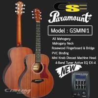 ราคา Paramount GS Mini 1 กีตาร์โปร่งไฟฟ้า 36" ทรง Taylor มีเครื่องตั้งสายในตัว (ไม้มะฮอกกานี) (3832265458)