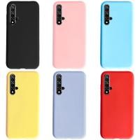 ราคา Huawei nova 5t candy case matte jelly silicone mobile phone case huawei nova 5 t nova5 t nova5t tpu soft case cover (6926388556)
