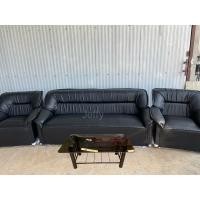 ราคา โซฟาชุดรับแขก ยาว 180 cm หนัง PD รุ่นหนา มีโต๊ะกลางกระจกขาย พร้อมส่งทั่วประเทศ (26227183557)