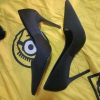 ราคา Mango pointed toe high heels 10 cm size 40 R / 39 L (24833431278)