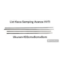 ราคา รายชื่อกระจกมองข้างสําหรับรถยนต์ Avanza VVTI รายชื่อหน้าต่างด้านข้าง, แผ่นซับหน้าต่างสําหรับรถยนต์ Avanza VVTI (43005792910)