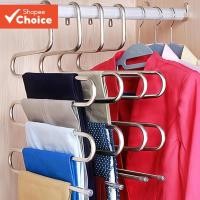 ราคา ไม้แขวนเสื้ออเนกประสงค์ 5 ชั้นกันลื่นชั้นเก็บกางเกงชั้นวางผ้าพร้อม (25921913483)