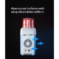 ราคา ตู้เย็นขนาดเล็กพกพาสำหรับรถยนต์ใหม่ ขนาด 7.5 ลิตร ตู้เย็นในรถยนต์ เครื่องทำความเย็น 12V เครื่องทำความร้อน ชิ้นส่วนรถยนต์ (42002041671)