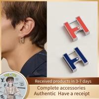 ราคา ✨Authentic Complete accessories Hermes Habascule single earring Two-year warranty (43653357593)