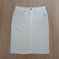 ราคา กระโปรงยีนส์สีขาว GU (2012352648)