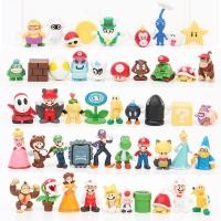 ราคา ซูเปอร์มาริโอ ซูเปอร์มาริโอของเล่น Mario Brothers ตุ๊กตาครบชุดของขวัญตกแต่งฉากเค้ก (28111321092)