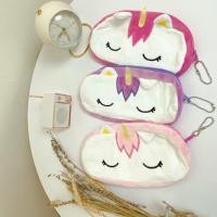 ราคา กล่องดินสอผ้ากํามะหยี่ STATIONERY HOLDER UNICORN HORSE PONY CHARACTER น่ารักพร้อม (27302594603)