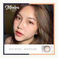 ราคา คอนเเทคเลนส์ Montra มนตราเลนส์ Opal brown (14.5) (24017573356)