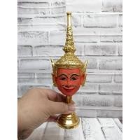 ราคา เทพประจำวัน วันพฤหัสบดี พร้อมฐานปิดทอง ขนาดกลาง 4 นิ้ว เรซิ่น ทองเค งานสวย หัวโขน เศียรครู เศียรเทพ ของที่ระลึก (7194491704)