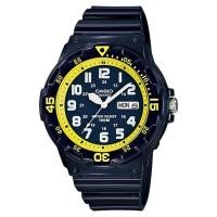 ราคา Casio นาฬิกาข้อมือผู้ชาย สายเรซิ่น รุ่น MRW-200HC,MRW-200HC-2B,MRW-200HC-2BVDF (47229063)