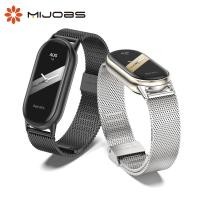 ราคา MIJOBS สายรัดข้อมืออัจฉริยะ Mi Band 10 9 8 ของ สำหรับ Xiaomi Smart Band 8 สายรัดข้อมือรุ่น Global Version อุปกรณ์เสริมทดแทน Miband 8 NFC (22750991980)