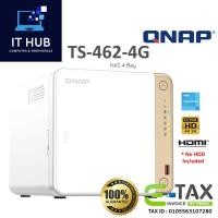 ราคา QNAP TS-462-4G Nas อุปกรณ์จัดเก็บข้อมูลบนเครือข่าย (HDD 4 BAY - Celeron Dual CORE - 4 GB) สินค้าประกันศูนย์ 2 ปี (28824697930)