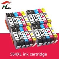 ราคา ตลับหมึก 564XL สำหรับ hp 564XL 564 เข้ากันได้กับ hp Photosmart B8550 C6324 C310a C410 6510 (25809160621)