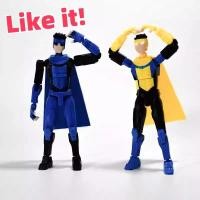 ราคา 9l3d Lucky 13 Invincible Boy Action Figure 3d พิมพ์อะนิเมะ Multi-Jointed Poseable สะสมผู้ใหญ่และของเล่นเด็ก (29537649270)