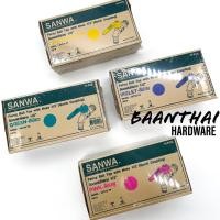ราคา ก๊อกบอลสนาม แฟนซี SANWA 1/2 **ยกกล่อง10ชิ้น** ก๊อกสนาม ก็อกสนาม ก๊อกสวมสายยาง หลากสี ของแท้ 100% (10764774826)
