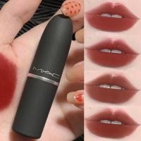 ราคา ♞,♘ลิปสติก M.A.C Powder Kiss Lipstick สี#314 #316 #923 mac ลิปสติก เนื้อแมท/ติดทนนาน (28752926713)