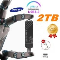 ราคา ใหม่กันน้ํา Samsung Super 2TB 2IN1 USB3.2 แฟลชไดรฟ์ Type-C IOS โทรศัพท์สมาร์ท (26222018401)