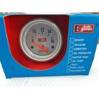 ราคา เกจ gauge วัดVOLT หน้าใสพื้นขาว AUTO GAUGE งานไต้หวัน หน้าปัด 2.5" (4588264448)