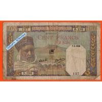 ราคา ธนบัตรแอลจีเรีย100 Francs ปี 1940 (27662893955)