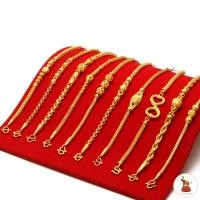 ราคา ข้อมือทอง 2 สลึง ลายแฟชั่น ทองคำแท้ 96.5% มีใบรับประกันทองแท้ [ผ่อน0%บัตรเครดิต] (4520003509)