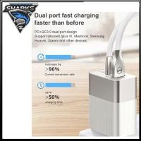 ราคา อะแดปเตอร์ USB/Type C พร้อมหัวแปลง EU/UK Mcdodo สีขาว [CH-56200] (6435510688)