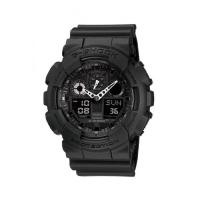 ราคา (แท้ประกันCMG) CASIO G-SHOCK รุ่น GA-100-1A1DR นาฬิกาข้อมือ สีดำด้าน (9100394033)